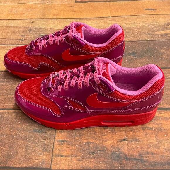 Nike Men's Air Max 1 Premium "Valentine's Day" Running Shoes - Picture 5 of 6